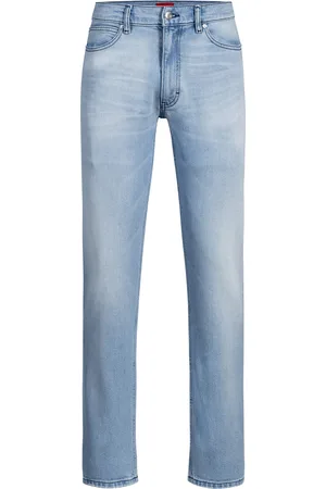 HUGO BOSS Jeans slim fit in comodo denim elasticizzato blu quarzo