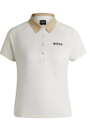 HUGO BOSS Polo a blocchi di colore con logo