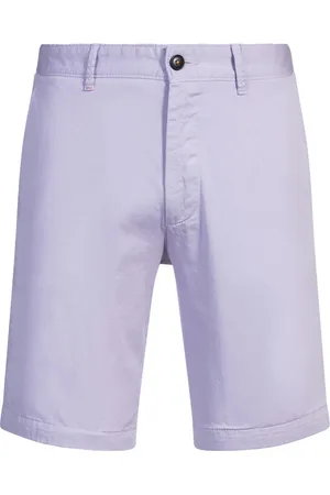 HUGO BOSS Bermuda slim fit in twill di cotone elasticizzato