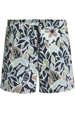 HUGO BOSS Boxer da mare ad asciugatura rapida con stampa all-over