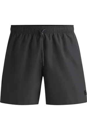 HUGO BOSS Boxer da mare con tasca cargo e targhetta con logo