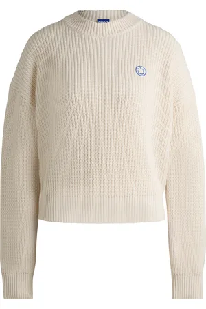 HUGO BOSS Maglione relaxed fit con logo Happy