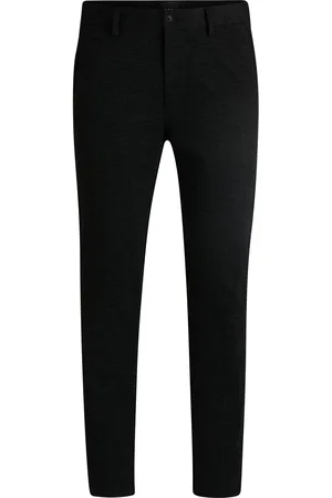 HUGO BOSS Pantaloni slim fit in jersey elasticizzato sale e pepe