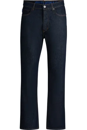 HUGO BOSS Jeans regular fit in denim grezzo