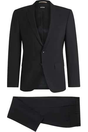 HUGO BOSS Abito slim fit in lana vergine elasticizzata