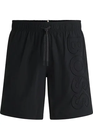 HUGO BOSS Boxer da mare con fodera interna integrale e ricamo con logo 3D