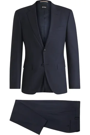 HUGO BOSS Abito due pezzi regular fit in misto lana