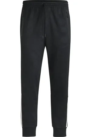 HUGO BOSS Pantaloni della tuta relaxed fit con cerchi jacquard