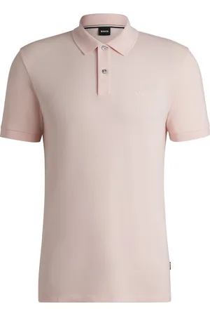 HUGO BOSS Polo Pallas in piqué di cotone con logo
