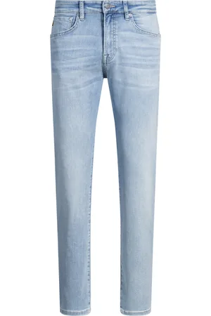 HUGO BOSS Jeans Maine regular fit in denim super stretch blu