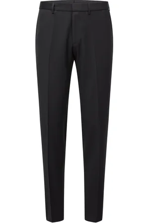 HUGO BOSS Pantaloni extra slim fit in serge di lana vergine