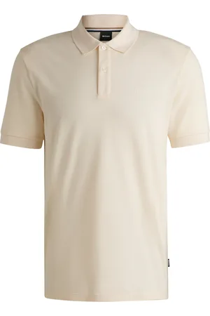 HUGO BOSS Polo Pallas in piqué di cotone con logo