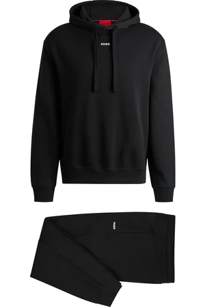 HUGO BOSS Tuta sportiva in due pezzi relaxed fit con logo a contrasto