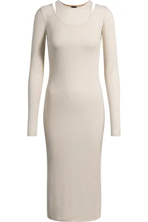 HUGO BOSS Vestito due in uno con effetto a strati