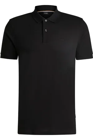HUGO BOSS Polo Pallas in piqué di cotone con logo