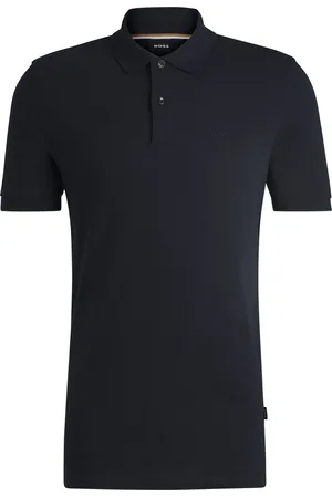 HUGO BOSS Polo Pallas in piqué di cotone con logo