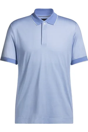 HUGO BOSS Polo in cotone e seta con dettagli lavorati