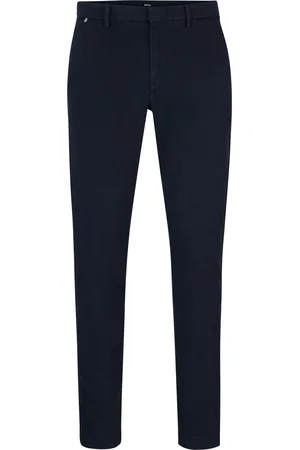 HUGO BOSS Chino slim fit in misto cotone elasticizzato
