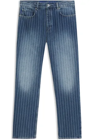 HUGO BOSS Jeans baggy fit in denim gessato