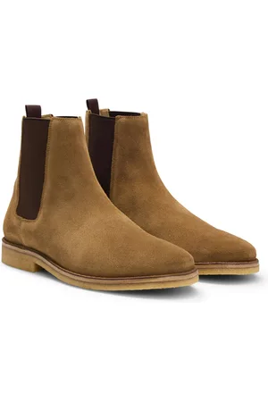 HUGO BOSS BECKHAM x Stivaletti Chelsea in pelle scamosciata