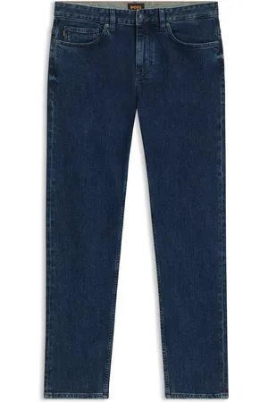 HUGO BOSS Jeans Delaware slim fit in comodo denim elasticizzato blu