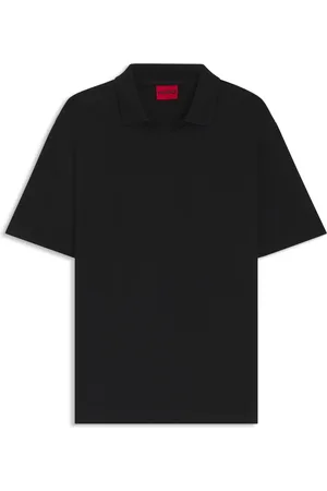 HUGO BOSS Polo relaxed fit in piqué di cotone elasticizzato mercerizzato