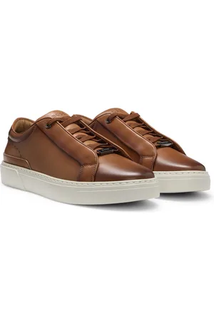 HUGO BOSS Sneakers Gary in pelle con lacci nascosti