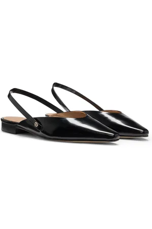 HUGO BOSS Décolleté a ballerina slingback in pelle