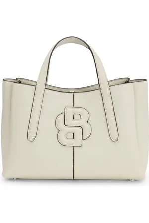 HUGO BOSS Borsa tote con monogramma Double B