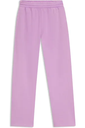 HUGO BOSS Pantaloni della tuta in terry di cotone con vestibilità morbida