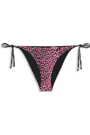 HUGO BOSS Slip per bikini a motivi con lacci brandizzati