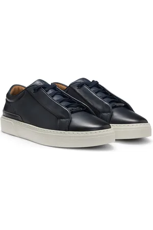 HUGO BOSS Sneakers Gary in pelle con lacci nascosti