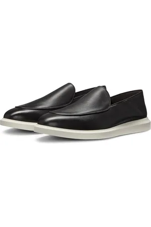 HUGO BOSS Mocassini penny in pelle con suola in gomma