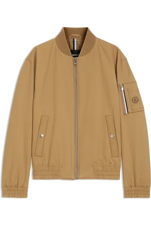 HUGO BOSS Giacca idrorepellente con monogrammi a doppia B sul profilo