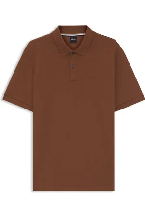HUGO BOSS Polo Pallas in piqué di cotone con logo