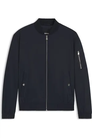 HUGO BOSS Giacca idrorepellente con monogrammi a doppia B sul profilo