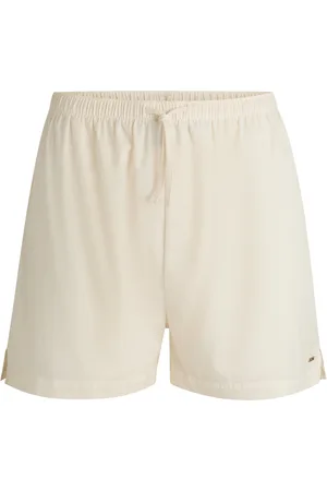 HUGO BOSS Shorts da spiaggia relaxed fit in cotone