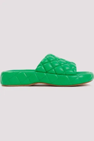 Bottega Veneta Padded Leather Sandals