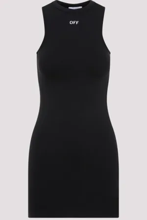 OFF-WHITE Sleek Rowing Dress