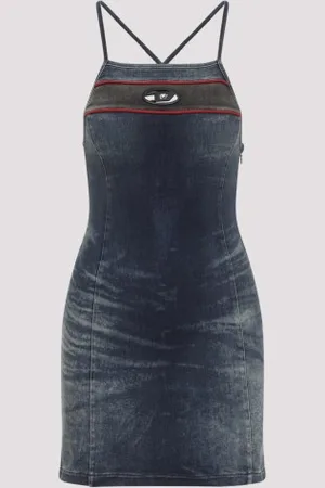 Diesel De-pilu-dress-s Mini Dress S