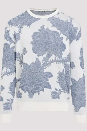Etro Knitted C-neck Pullover Xl