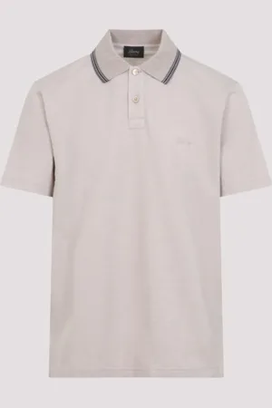 BRIONI Cotton Polo Xl