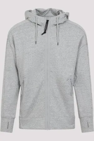 C.P. Company Zipped Hooded Sweatshirt L