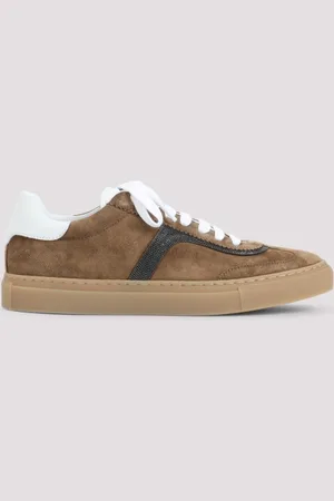 Brunello Cucinelli Suede Leather Sneakers