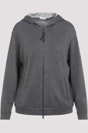 Brunello Cucinelli Hooded Cardigan M