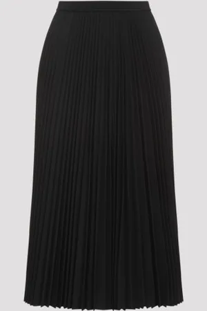 THEORY Recycled Polyester Midi Skirt S