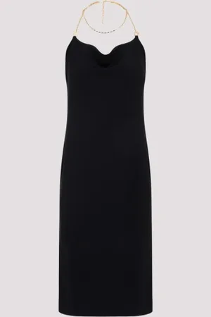 Bottega Veneta Viscose Midi Dress Xs