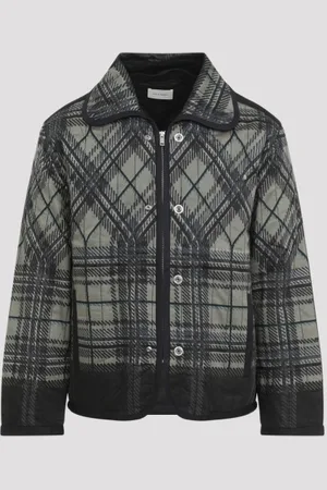 CRAIG GREEN Quilted Plaid Fade Jacket M