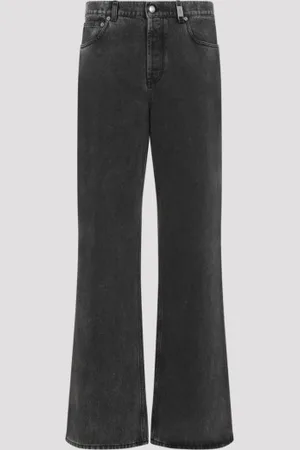 Alexander McQueen Low Rise Baggy Jeans