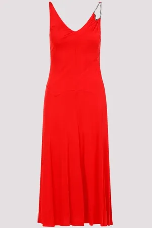 Lanvin Sleeveless A-line Midi Dress